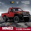 MN82 MN82 Pro Remote Controlled Climbing Off-road Vehicle 1:12 Full scale 4WD For Toyota LC79 Simulation RC Model Toy Rc Car